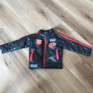 Disney Cars faux Leather jacket - size 4T